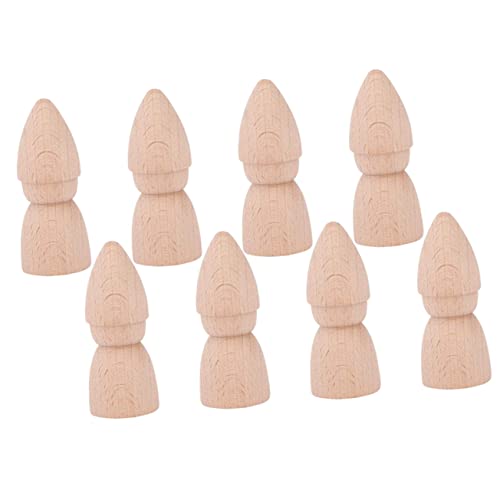 MILISTEN 8 Stück Teiliges Unlackierte Holzpuppen DIY Holzfiguren für Kreatives Basteln Deko für Sandtische und Kinderzimmergestaltung MILISTEN 8 Stück Teiliges Unlackierte Holzpuppen DIY Holzfiguren für Kreatives Basteln Deko für Sandtische und Kinderzimmergestaltung von Milisten