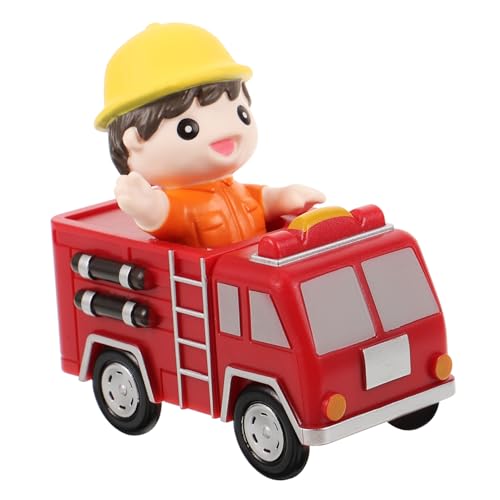 MILISTEN Boys Birthday Cake Deko Feuerwehrwagen Tortenfigur für Geburtstagsfeiern Plastiktortenaufsatz für Partys und Festliche Anlässe Vielseitig Einsetzbar zur Verschönerung von Kuchen von Milisten