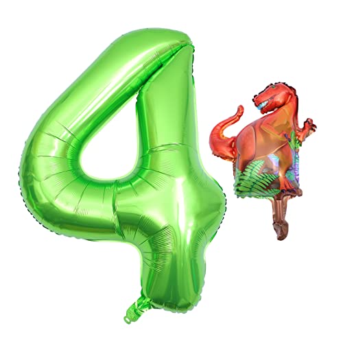 MILISTEN Dinosaurier Folienballons Zahlenballon für Geburtstagsfeiern Dekorative Helium Luftballons mit Design Party Deko für Kindergeburtstage und Feiern MILISTEN Dinosaurier Folienballons Zahlenballon für Geburtstagsfeiern Dekorative Helium Luftballons mit Design Party Deko für Kindergeburtstage und Feiern von Milisten