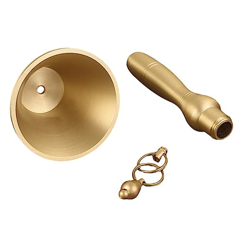 MILISTEN Handglocke aus Kupfer für Ergonomischer Griff Klare Klangqualität für Restaurant Service Hotelanwendungen MILISTEN Handglocke aus Kupfer für Ergonomischer Griff Klare Klangqualität für Restaurant Service Hotelanwendungen von Milisten