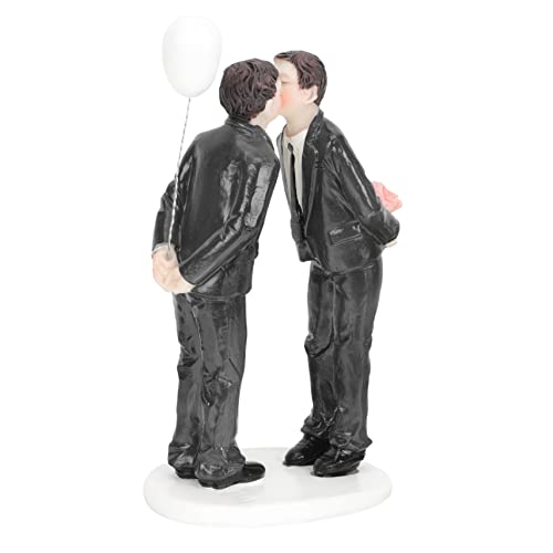 MILISTEN Hochzeitsfiguren für Schwule Kreative Cake Topper für Romantische Hochzeiten und Valentinstag Hochwertige Dekoration für Hochzeitstorten MILISTEN Hochzeitsfiguren für Schwule Kreative Cake Topper für Romantische Hochzeiten und Valentinstag Hochwertige Dekoration für Hochzeitstorten von Milisten