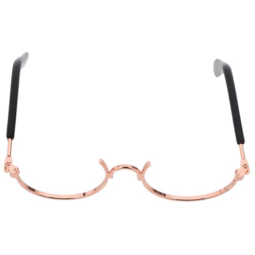 MILISTEN Miniatur Puppenbrille Metallrahmen Rand Brille für Puppen Robuste Eisenfassung Realistische Transparente Kleine Sonnenbrille als Modisches Puppenzubehör MILISTEN Miniatur Puppenbrille Metallrahmen Rand Brille für Puppen Robuste Eisenfassung Realistische Transparente Kleine Sonnenbrille als Modisches Puppenzubehör von Milisten