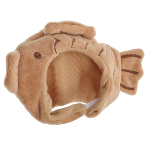 MILISTEN Miniatur Puppenkopfbedeckung Taiyaki Form Weiches Haarteil Für Puppenkopf Wechselbares Accessoire Für Vielseitige Puppenoutfits von Milisten