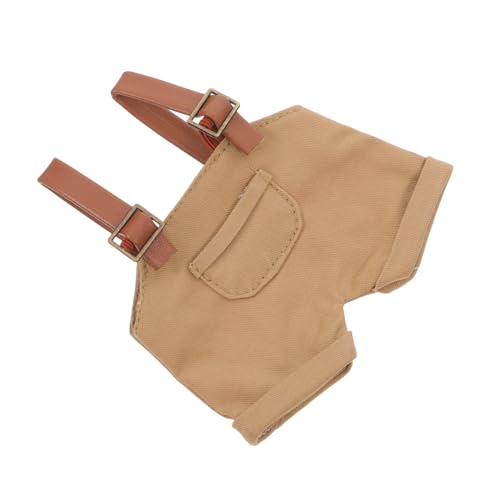 MILISTEN Plüschpuppe Dress Up Doll Overalls Stoffed Figuren Kleidung Plüsch Spielzeug Dress Up Puppenzubehör Für Gefüllte Figuren Puppen von Milisten