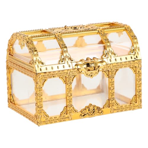 MILISTEN Schatzkiste Bonbonbox Schatzkisten 1 Geschenkboxen Für Süßigkeiten 1 Box Partygeschenkboxen Für Decoracion Cumpleaños Niño Kunststoff Golden MILISTEN Schatzkiste Bonbonbox Schatzkisten 1 Geschenkboxen Für Süßigkeiten 1 Box Partygeschenkboxen Für Decoracion Cumpleaños Niño Kunststoff Golden von Milisten