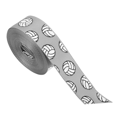 Milisten 1 Rolle Sportliches Volleyball Druckband für Diy Schleifen Hochzeitsdeko Bastelprojekte und Feiern Langlebig und Farbenfroh Wiederverwendbar und Einfach zu Handhaben Milisten 1 Rolle Sportliches Volleyball Druckband für Diy Schleifen Hochzeitsdeko Bastelprojekte und Feiern Langlebig und Farbenfroh Wiederverwendbar und Einfach zu Handhaben von Milisten