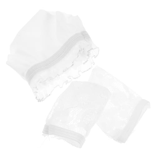 Milisten 1 Satz Baumwollpuppenzubehör Puppensocken Puppen-Outfits Babypuppenkleidung Puppenwäsche Plüschpuppen-Outfit Babydoll Kleidung Süße Puppenkleidung Weiß Stoff von Milisten