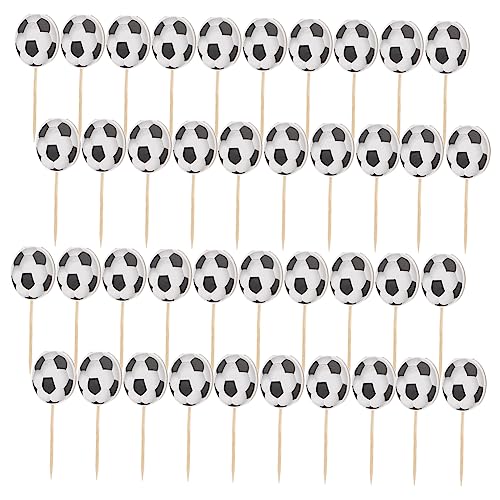 Milisten 1 Satz Fußball-zahnstocher-flagge Kuchenverzierung Party-kuchen-topper Cupcake-topper Muffin-topper Kuchendeckel Desserteinsatz Topper Papier 24 Stück Milisten 1 Satz Fußball-zahnstocher-flagge Kuchenverzierung Party-kuchen-topper Cupcake-topper Muffin-topper Kuchendeckel Desserteinsatz Topper Papier 24 Stück von Milisten