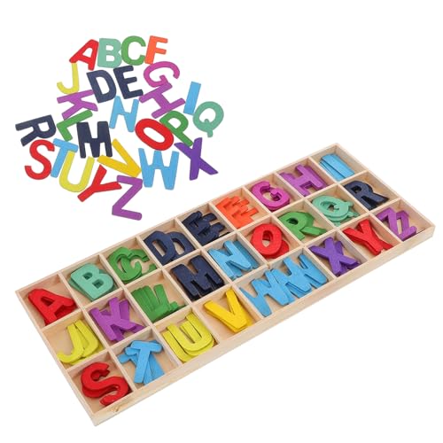 Milisten 1 Satz Holzbriefspielzeug Holzblöcke lustiges Alphabetspielzeug Kinderversorgung lustiges Kinderspielzeug Lernspielzeug Kognitives in Alphabetfarbe Milisten 1 Satz Holzbriefspielzeug Holzblöcke lustiges Alphabetspielzeug Kinderversorgung lustiges Kinderspielzeug Lernspielzeug Kognitives in Alphabetfarbe von Milisten
