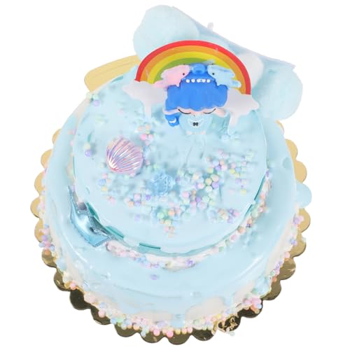 Milisten 1 Satz Künstliche Kuchendekoration PU Doppelschichtige Realistische Torte für Fotografie DIY für Projekte Milisten 1 Satz Künstliche Kuchendekoration PU Doppelschichtige Realistische Torte für Fotografie DIY für Projekte von Milisten