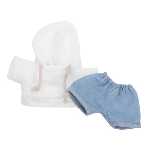Milisten 1 Satz Kuscheltier Kleidung für Puppen Weicher Kapuzenpullover und Jeans Austauschbare Outfits für Kreatives Leicht zu Reinigen Milisten 1 Satz Kuscheltier Kleidung für Puppen Weicher Kapuzenpullover und Jeans Austauschbare Outfits für Kreatives Leicht zu Reinigen von Milisten