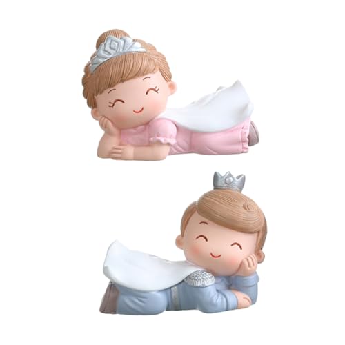 Milisten 1 Satz Prinzen- Und Prinzessinnenschmuck Ornament Charaktere Minifiguren Kuchen Schmückt Mini-figuren-topper Charaktermodell Harz 2 Stück Milisten 1 Satz Prinzen- Und Prinzessinnenschmuck Ornament Charaktere Minifiguren Kuchen Schmückt Mini-figuren-topper Charaktermodell Harz 2 Stück von Milisten