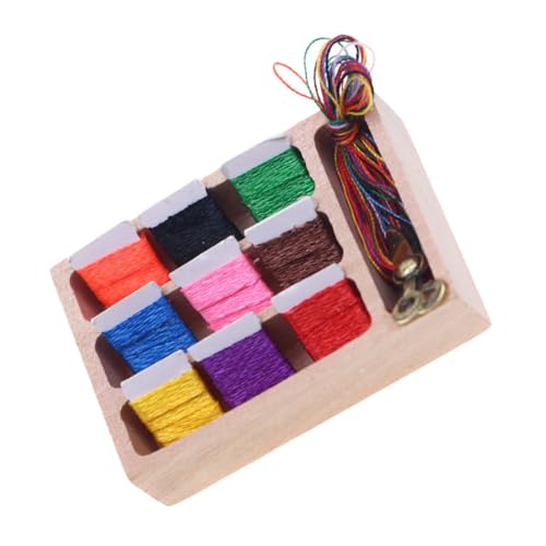 Milisten 1 Satz Puppenhaus Nähkästchen Puppenhauslieferungen Puppenhaus-Werkzeugsatz Puppenzubehör Nähzubehör für Puppen Nähwerkzeug Modell Mini House Accessoires Mini-Hausdekoration Holz Milisten 1 Satz Puppenhaus Nähkästchen Puppenhauslieferungen Puppenhaus-Werkzeugsatz Puppenzubehör Nähzubehör für Puppen Nähwerkzeug Modell Mini House Accessoires Mini-Hausdekoration Holz von Milisten