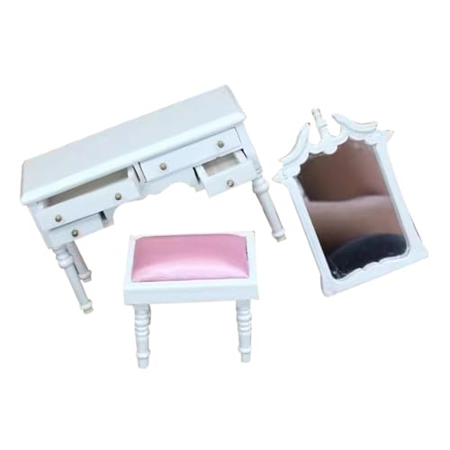 Milisten 1 Satz Puppenhausmöbel Nachttisch Puppenhauszubehör Puppenhaus Schlafzimmer Miniatur Nachttisch Kleiner Nachttisch Puppenhaus Kommode Puppenhaus Möbelbausatz Holz von Milisten