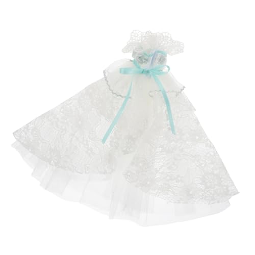 Milisten 1 Satz Puppenkleidung Kompaktes Puppenhochzeitskleid Puppe Kleines Kostüm Puppe Mini Formelles Kleid Mini Hochzeitskleid Austauschbares Puppenkleid Kleidung Für Puppen Kunststoff von Milisten