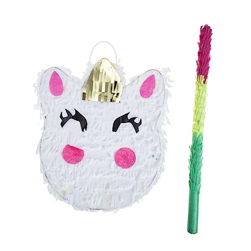 Milisten 1 Satz Tierisches Pinata- Handgemachte Einhorn-pinata Party-piñata- Piñata Gefülltes Traditionelle Mexikanische Piñata Papier von Milisten