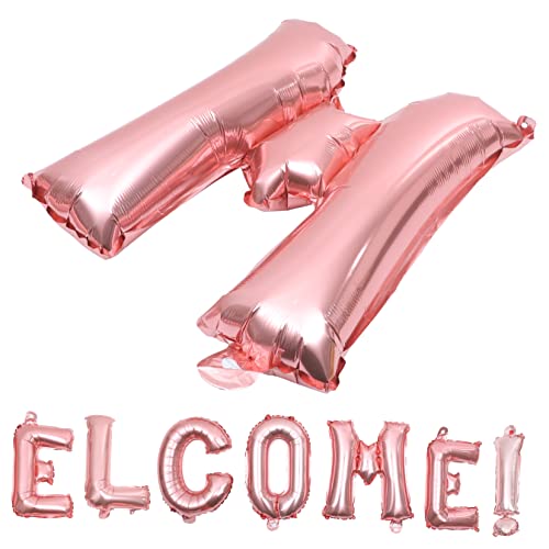 Milisten 1 Satz Willkommen Ballon Helium Dekoration Blau Rosa Schule Abs Oh Party Sortiert Luftballons Folienballons Willkommensballons- Aluminiumfolie Rose Gold Milisten 1 Satz Willkommen Ballon Helium Dekoration Blau Rosa Schule Abs Oh Party Sortiert Luftballons Folienballons Willkommensballons- Aluminiumfolie Rose Gold von Milisten