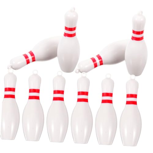 Milisten 10 Stück Bowling Pin Schlüsselanhänger Dekorativer Sport schlüsselring Anhänger Filigrane Bowling Deko Leicht und Robust Party Mitgebsel für Geburtstag und Souvenir Milisten 10 Stück Bowling Pin Schlüsselanhänger Dekorativer Sport schlüsselring Anhänger Filigrane Bowling Deko Leicht und Robust Party Mitgebsel für Geburtstag und Souvenir von Milisten