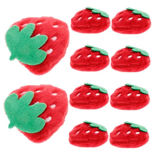 Milisten 10 Stück Erdbeer Applikationen Niedliche Plüsch Erdbeer Broschen und Aufnäher zum Aufbügeln für Kleidung Taschen Hüte Dekorative Flicken für Kreative Nähprojekte Milisten 10 Stück Erdbeer Applikationen Niedliche Plüsch Erdbeer Broschen und Aufnäher zum Aufbügeln für Kleidung Taschen Hüte Dekorative Flicken für Kreative Nähprojekte von Milisten