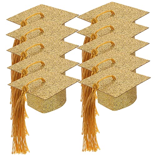 Milisten 10 Stück Goblet Deckel Weinkelch Weindekoration Abdeckung Topper Abschlussfeier Abschlusshut Flaschendeckel Mini Abschlussdekorationen Party Grad Gravieren Golden Papier Milisten 10 Stück Goblet Deckel Weinkelch Weindekoration Abdeckung Topper Abschlussfeier Abschlusshut Flaschendeckel Mini Abschlussdekorationen Party Grad Gravieren Golden Papier von Milisten