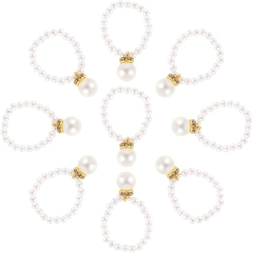 Milisten 10 Stück Mini Schmuck Halskette mit Kleinen Gelben Enten DIY Perlenanhänger für Puppen Trendige Kunstperlenschmuckzubehör für Miniaturspielzeug von Milisten