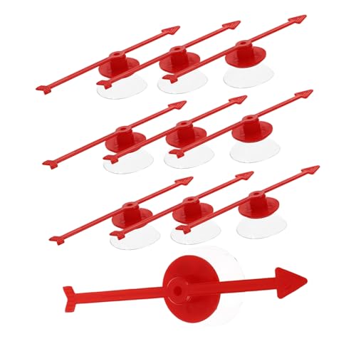 Milisten 10 Stück Plattenspieler Zeigerspielzeug Brettspiel aus Kunststoff Spiel Summer Brettspiel Pfeile Spielpfeile aus Kunststoff Summer beantworten Brettspielmarken Plastik rot Milisten 10 Stück Plattenspieler Zeigerspielzeug Brettspiel aus Kunststoff Spiel Summer Brettspiel Pfeile Spielpfeile aus Kunststoff Summer beantworten Brettspielmarken Plastik rot von Milisten