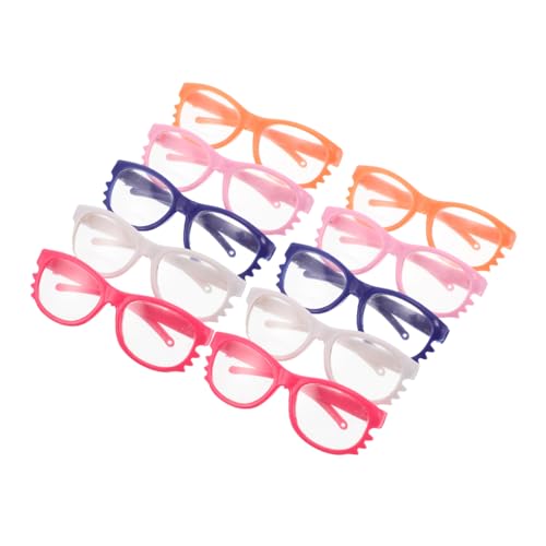 Milisten 10 Stück Puppe Brille Puppe Haustier Brille Runde Kunststoffgläser Puppe Sonnenbrille Brillengestell Für Mini-Puppen Zubehör Für Puppenkostüme Haustier Sonnenbrille Plastik Milisten 10 Stück Puppe Brille Puppe Haustier Brille Runde Kunststoffgläser Puppe Sonnenbrille Brillengestell Für Mini-Puppen Zubehör Für Puppenkostüme Haustier Sonnenbrille Plastik von Milisten