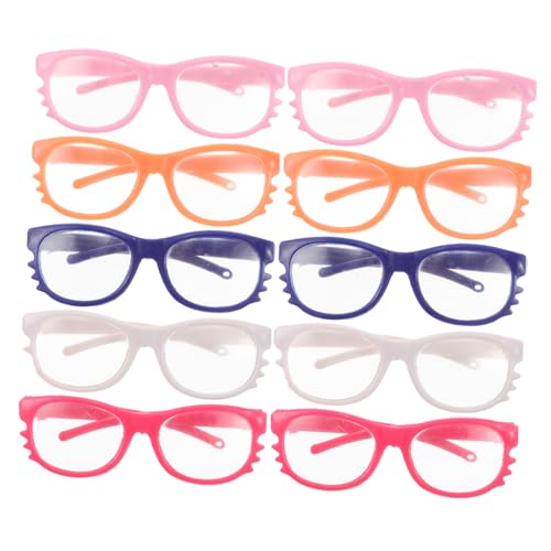 Milisten 10 Stück Puppe Brille Puppe Zubehör Für Puppenkostüme Puppenbrille Haustier Sonnenbrille Weihnachts-fotoautomaten-Requisiten Lustige Brille Winzige Brille Haustier Brille Plastik Milisten 10 Stück Puppe Brille Puppe Zubehör Für Puppenkostüme Puppenbrille Haustier Sonnenbrille Weihnachts-fotoautomaten-Requisiten Lustige Brille Winzige Brille Haustier Brille Plastik von Milisten