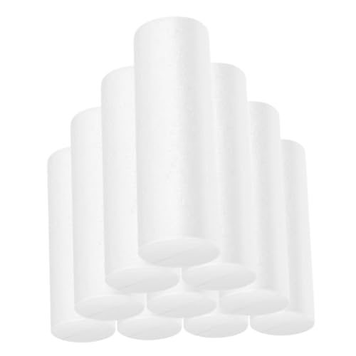 Milisten 10 Stück Teiliges DIY Schaumstoff Zylinder Leichte Weihnachtsdeko Bastelmaterial für Festliche Tischdekorationen und Kreative Partyornamente Milisten 10 Stück Teiliges DIY Schaumstoff Zylinder Leichte Weihnachtsdeko Bastelmaterial für Festliche Tischdekorationen und Kreative Partyornamente von Milisten