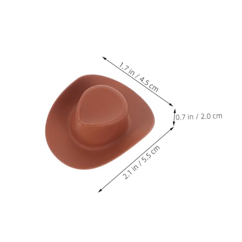 Milisten 10 Stück Teiliges Miniatur Cowboy Hüte Niedliche Puppenhüte Vielseitige Dekoration für Flaschen DIY Bastelbedarf Geschenkidee für Puppenmode Milisten 10 Stück Teiliges Miniatur Cowboy Hüte Niedliche Puppenhüte Vielseitige Dekoration für Flaschen DIY Bastelbedarf Geschenkidee für Puppenmode von Milisten