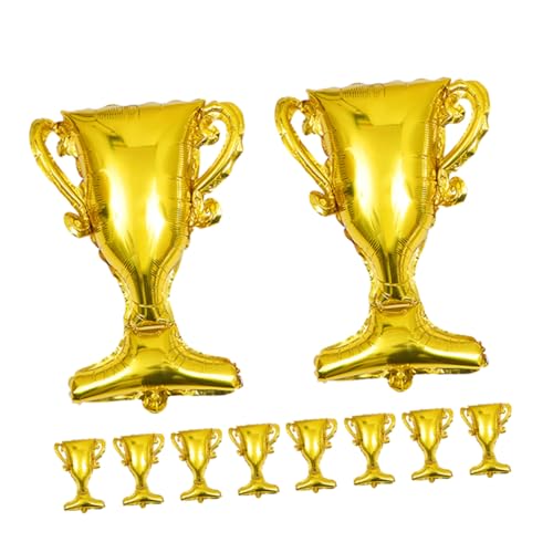 Milisten 10 Stück Trophäen Aluminiumfolienballons Goldene Trophäenballons Dekorationstrophäe Aufblasbar Happy Birthday Ballons Glückwunschballons Champion Trophäenballon Milisten 10 Stück Trophäen Aluminiumfolienballons Goldene Trophäenballons Dekorationstrophäe Aufblasbar Happy Birthday Ballons Glückwunschballons Champion Trophäenballon von Milisten