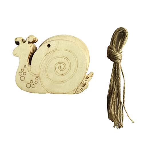Milisten 10 Stück unbehandelte Holz-Ausschnitte Schnecken-Holz-Formen Stücke Holzscheiben Scheiben für DIY Basteln Hochzeit Geburtstag Tischstreuer Konfetti Milisten 10 Stück unbehandelte Holz-Ausschnitte Schnecken-Holz-Formen Stücke Holzscheiben Scheiben für DIY Basteln Hochzeit Geburtstag Tischstreuer Konfetti von Milisten