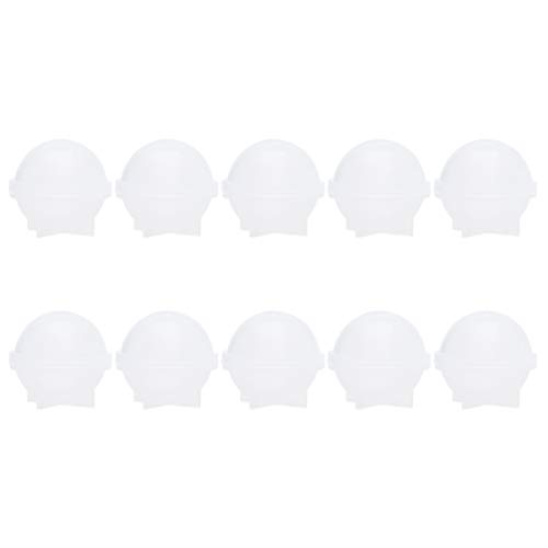 Milisten 10 Stücke Kugel Runde Silikonformen Epoxidharz Ball Formen für Schmuck Machen Kerzenwachs Bad Bombe Seife DIY Handwerk 20Mm Milisten 10 Stücke Kugel Runde Silikonformen Epoxidharz Ball Formen für Schmuck Machen Kerzenwachs Bad Bombe Seife DIY Handwerk 20Mm von Milisten