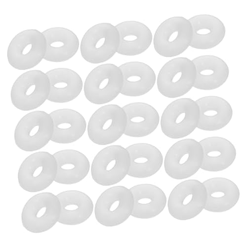 Milisten 100 Stück Armband Positionierungsperlen Gummiperlenstopper zum Angeln Spacer Perlen Schmuckbefunde Stopperperlen zur Schmuckherstellung Perlenherstellung Schmuck Weiß Milisten 100 Stück Armband Positionierungsperlen Gummiperlenstopper zum Angeln Spacer Perlen Schmuckbefunde Stopperperlen zur Schmuckherstellung Perlenherstellung Schmuck Weiß von Milisten