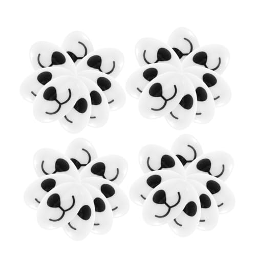 Milisten 100 Stück Nase Stofftiernase Zum Häkeln Sicherheitsnase Für Stoffpuppe Puppe Sicherheitsnase Stofftiere Zubehör Plüschpuppennase Sicherheitsmund Für Puppe Weiß Acryl von Milisten