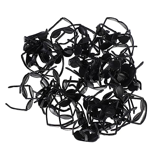 Milisten 100 Stück Sonnenbrillenspielzeug Mini Kostüm Gläser Babypuppe Puppenbrillen Puppen -Sonnenbrillen für Puppen Brille für Puppe Puppenhaus-Sonnenbrille PVC Schwarz Milisten 100 Stück Sonnenbrillenspielzeug Mini Kostüm Gläser Babypuppe Puppenbrillen Puppen -Sonnenbrillen für Puppen Brille für Puppe Puppenhaus-Sonnenbrille PVC Schwarz von Milisten