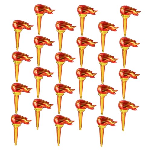Milisten 100 Stück Teiliges Aufblasbares Fackel Große Realistische Feuerfackeln für Outdoor Partydekoration Sportwettbewerbe Cosplay und Festliche Milisten 100 Stück Teiliges Aufblasbares Fackel Große Realistische Feuerfackeln für Outdoor Partydekoration Sportwettbewerbe Cosplay und Festliche von Milisten