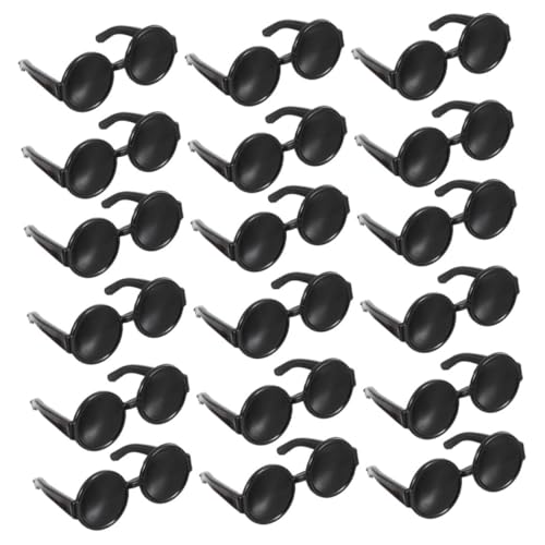 Milisten 100 Stück Teiliges Mini Puppen Sonnenbrillen aus Leichte Dekorative Brillen für Puppenhaus Zubehör Modische und Robuste Puppenaccessoires als und Puppendekoration von Milisten