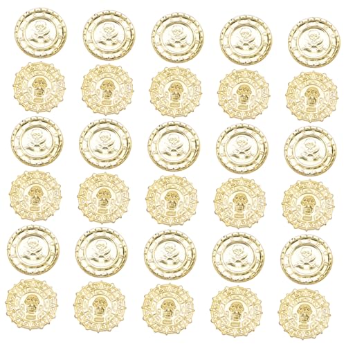 Milisten 100Stücke Gold Schatzmünzen aus Plastik Piratenspielzeug für Party Dekoration für Schatzsuchen und Karneval Milisten 100Stücke Gold Schatzmünzen aus Plastik Piratenspielzeug für Party Dekoration für Schatzsuchen und Karneval von Milisten