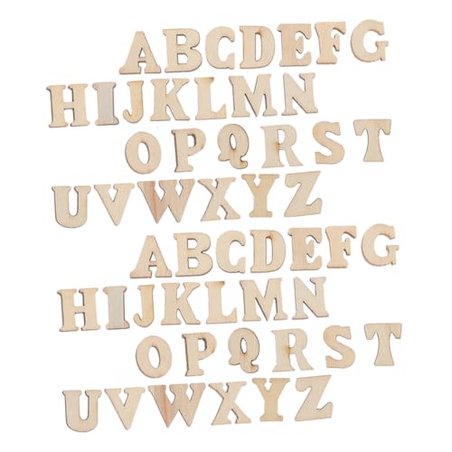 Milisten 104Stücke Holzbuchstaben zum Basteln DIY Verzierungen aus Natürlichem Holz für Kreative Projekte für Scrapbooking und Dekorationen Milisten 104Stücke Holzbuchstaben zum Basteln DIY Verzierungen aus Natürlichem Holz für Kreative Projekte für Scrapbooking und Dekorationen von Milisten