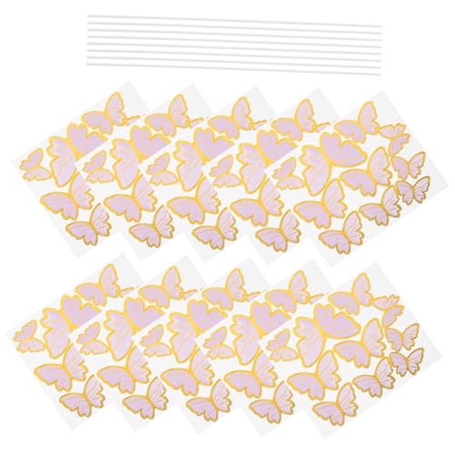 Milisten 10Blatt Kuchenaufsätze Elegantem Mit Goldrand Kreative Tortendekoration Für Hochzeit Und Feiern Vielseitig Einsetzbar Und Leicht Zu Verwenden Milisten 10Blatt Kuchenaufsätze Elegantem Mit Goldrand Kreative Tortendekoration Für Hochzeit Und Feiern Vielseitig Einsetzbar Und Leicht Zu Verwenden von Milisten