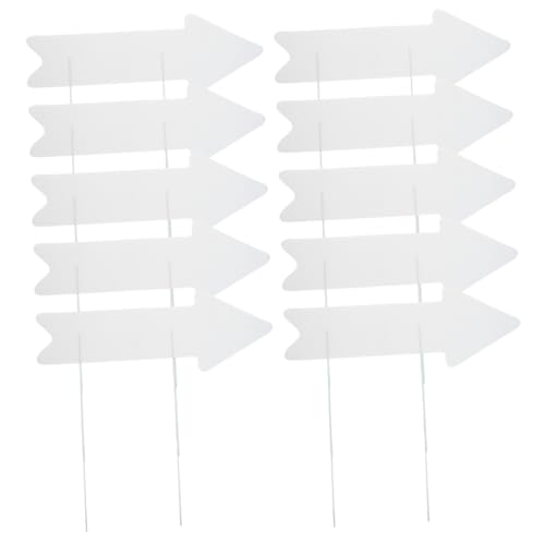 Milisten 10Stücke Blanko Gartenzeichen mit Pfahl DIY Kunststoff Schild für Außenbereich Wetterfest und Langlebig für Hochzeiten und Dekoration Milisten 10Stücke Blanko Gartenzeichen mit Pfahl DIY Kunststoff Schild für Außenbereich Wetterfest und Langlebig für Hochzeiten und Dekoration von Milisten
