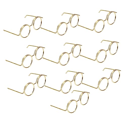 Milisten 10Stücke Mini Puppenbrillen Puppenbrillen DIY Puppenaccessoires Brillen für Puppen Puppenhaus Zubehör Charmante für Sammler Milisten 10Stücke Mini Puppenbrillen Puppenbrillen DIY Puppenaccessoires Brillen für Puppen Puppenhaus Zubehör Charmante für Sammler von Milisten
