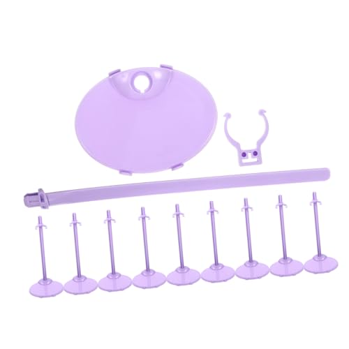 Milisten 10Stücke Puppenständer Vertikale Display Halterung für Actionfiguren und Puppen Langlebige Organizer für Zuhause und Geschäft Einfaches Design Zartem von Milisten