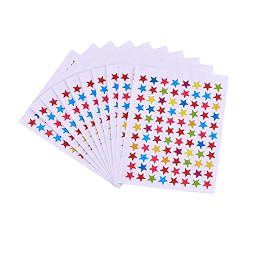 Milisten 10stücke Sternaufkleber Etiketten Für Lehrer Sticker Für Belohnungen Miniaufkleber Für Zuhause Und Schule Milisten 10stücke Sternaufkleber Etiketten Für Lehrer Sticker Für Belohnungen Miniaufkleber Für Zuhause Und Schule von Milisten