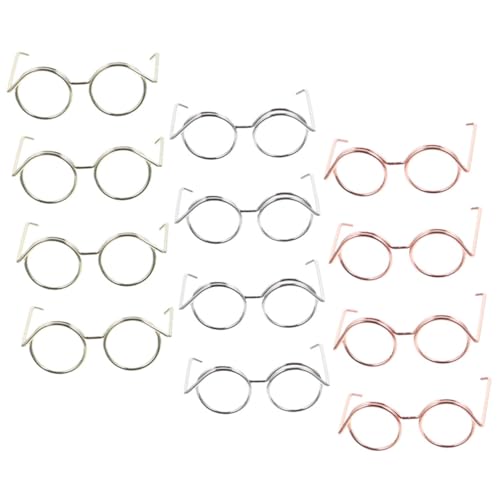 Milisten 12 Stück Brille Spielzeugzubehör Puppe mini Mini-Sonnenbrille Puppenbrille Deko-Puppe kleine Puppe Fotokabine Requisiten Brillen Mini-Sonnenbrillen basteln Mini-Brille Kupferkabel Milisten 12 Stück Brille Spielzeugzubehör Puppe mini Mini-Sonnenbrille Puppenbrille Deko-Puppe kleine Puppe Fotokabine Requisiten Brillen Mini-Sonnenbrillen basteln Mini-Brille Kupferkabel von Milisten