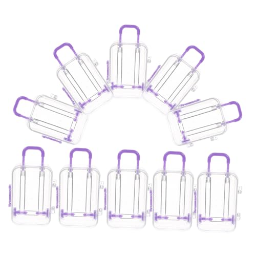Milisten 12 Stück Mini Koffer Favor Box aus Vielseitige Transparente für Hochzeiten Geburtstagsfeiern und Reisemottos Kreative Aufbewahrungslösung für Süßigkeiten und Kleinigkeiten Milisten 12 Stück Mini Koffer Favor Box aus Vielseitige Transparente für Hochzeiten Geburtstagsfeiern und Reisemottos Kreative Aufbewahrungslösung für Süßigkeiten und Kleinigkeiten von Milisten