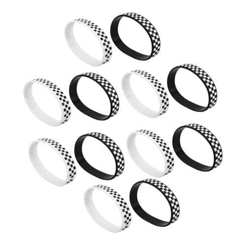 Milisten 12 Stück Plaidarmband Karneval Armbänder Armband Mit Sportmotiv Zartes Sportarmband Ventilatoren Liefern Rennwagen-armbänder Rennparty-dekorationen Einlassarmbänder Kieselgel Milisten 12 Stück Plaidarmband Karneval Armbänder Armband Mit Sportmotiv Zartes Sportarmband Ventilatoren Liefern Rennwagen-armbänder Rennparty-dekorationen Einlassarmbänder Kieselgel von Milisten