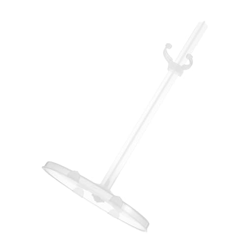 Milisten 12 Stück Puppenständer Unterstützung Kaiser Gestell für Puppe Halter Kinderpuppe Figure Toy Rack Actionfigurenständer Spielzeugfigurenständer Aktionsfigur Steht Plastik Transparent von Milisten