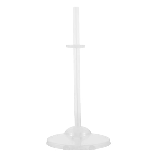 Milisten 12 Stück Puppenständer unser Steht Puppenhalter anzeigen Puppenaufbewahrungsständer Unterstützung Actionfigurenständer Mini-Puppenhalterung Plastik Transparent von Milisten